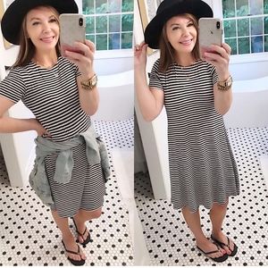 Old Navy Striped Swing Dress